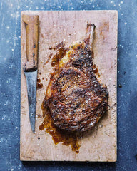 Grass Fed, Grass Finished Rib Eye Steak (Bone In) 600g-1kg